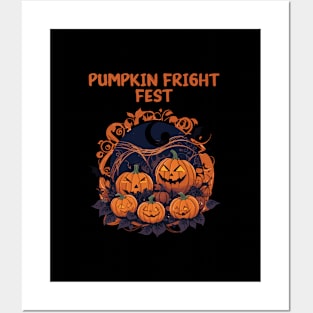 Pumpkins halloween Posters and Art